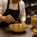 Nourish Sand Shallow Bowls 7oz for Stylish Dining