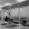 Polished Stainless Steel Pre Rinse Spray for Efficient Cleaning