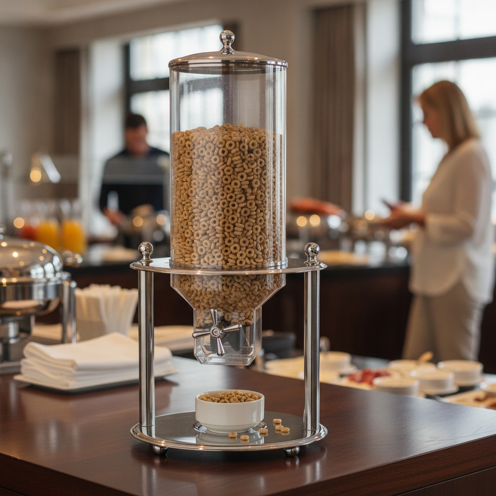 Metal Cereal Dispenser 11L for Buffet Displays