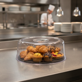 Clear Plastic Bakery Tray Cover 330mm for Buffets
