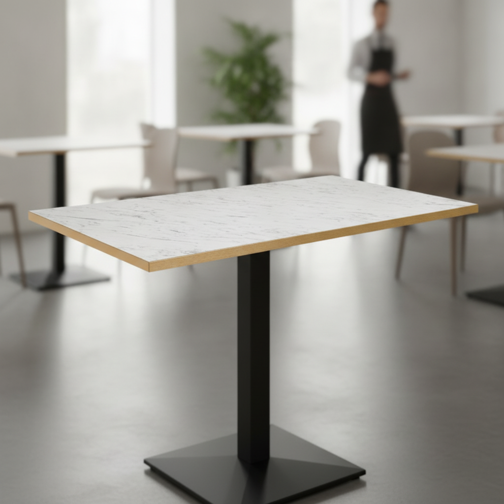 Laminate Rectangular Table Top 1200x700mm for Hospitality Use