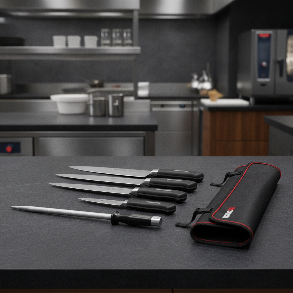 Stainless Steel Knife Set for Professional Chefs (5-Piece)