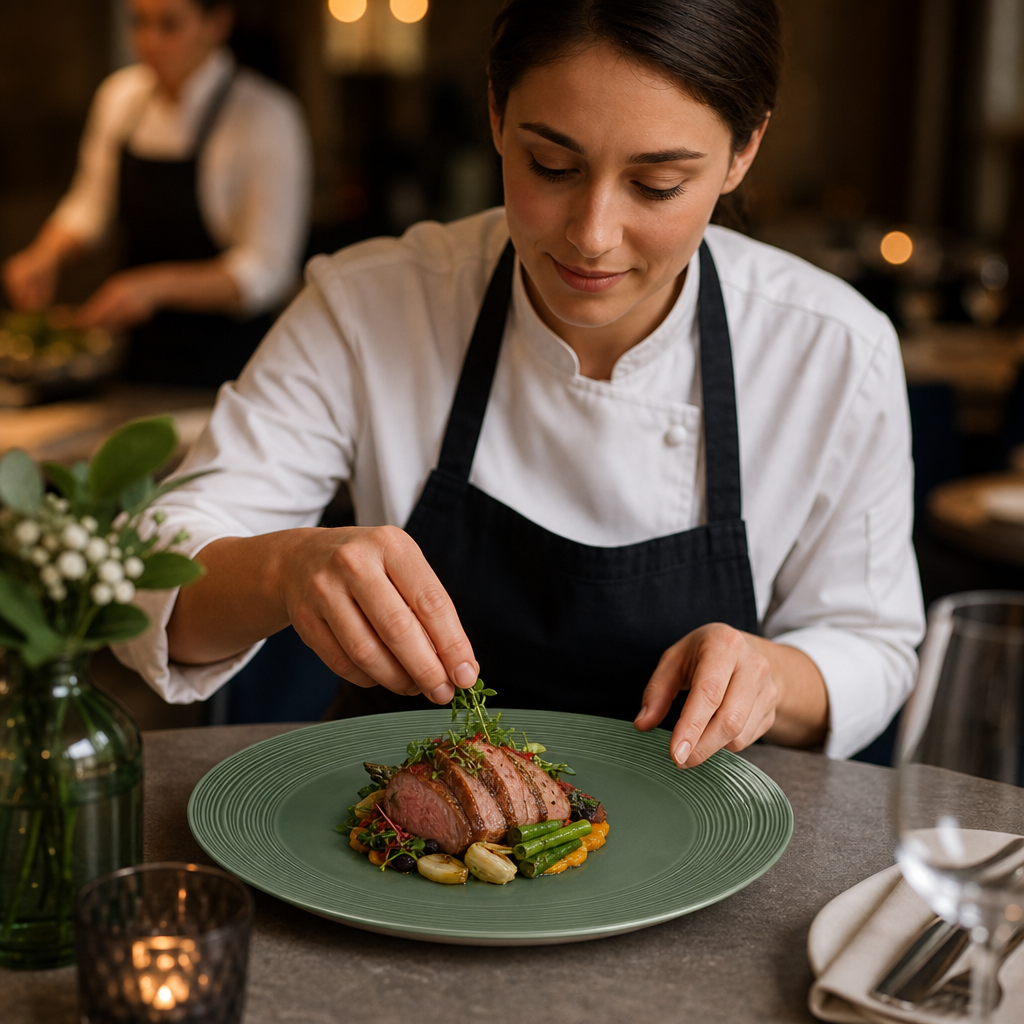 Coupe Plates 230mm Green Porcelain for Stylish Dining (Pack of 12)