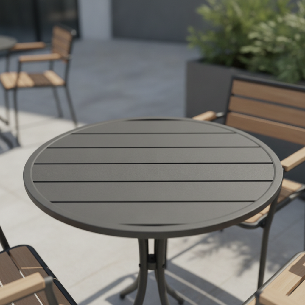 Aluminium Round Table Top 580mm for Indoor & Outdoor Use