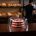 Acrylic Cake Dome 270mm for Cafés & Bakeries