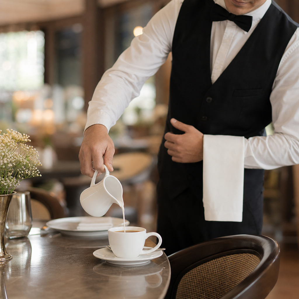 Porcelain Cream and Milk Jugs 305ml for Dining Services (Pack of 6)