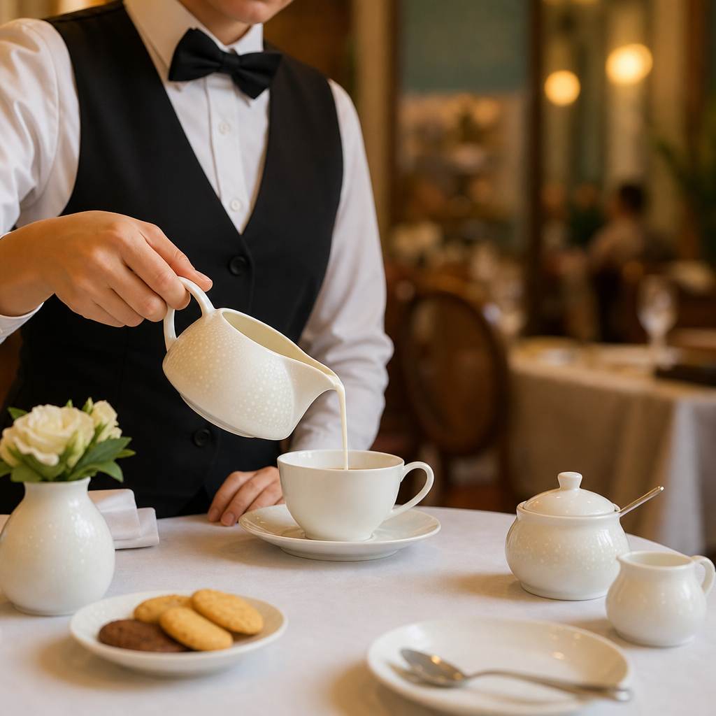 Bone China Milk Jugs 220ml for Tea & Coffee Service (Pack of 6)