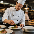 White Vitrified Porcelain Coupe Plates 200mm for Catering & Hospitality