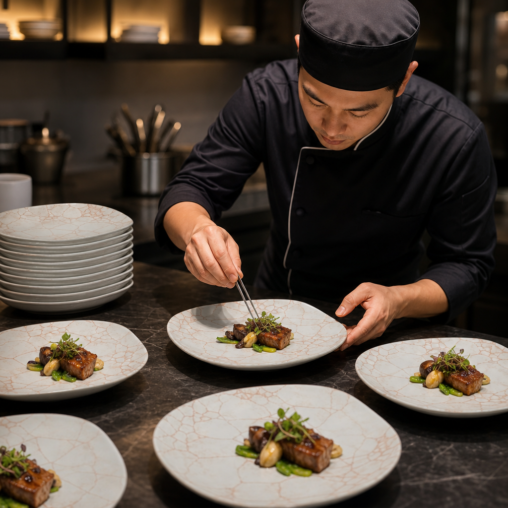 Plates Coral Porcelain for Elegant Food Presentation (Pack of 12)