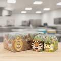 Recyclable Children's Meal Boxes 102mm for Parties & Events (Pack of 250)