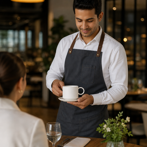 Can Cups 340ml Porcelain for Casual Dining (Pack of 12)