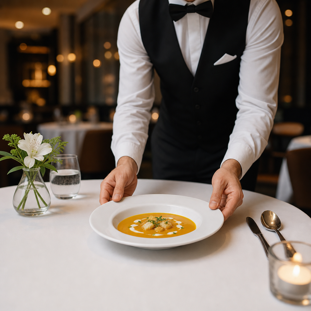 Soup Plates 222mm Porcelain for Fine Dining (Pack of 24)