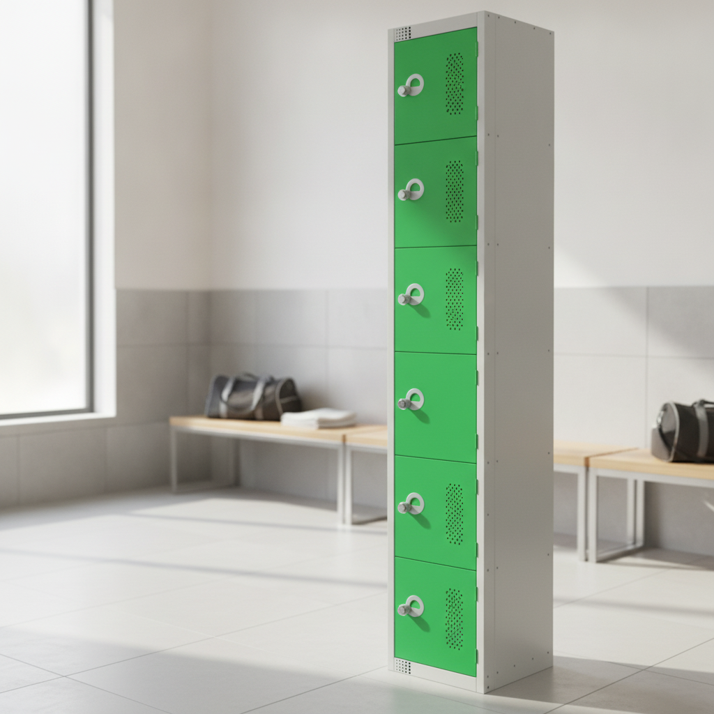 Powder Coated Steel Lockers 450mm Deep for Changing Rooms