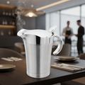 Stainless Steel Insulated Gravy Jug 650ml for Serving Sauces