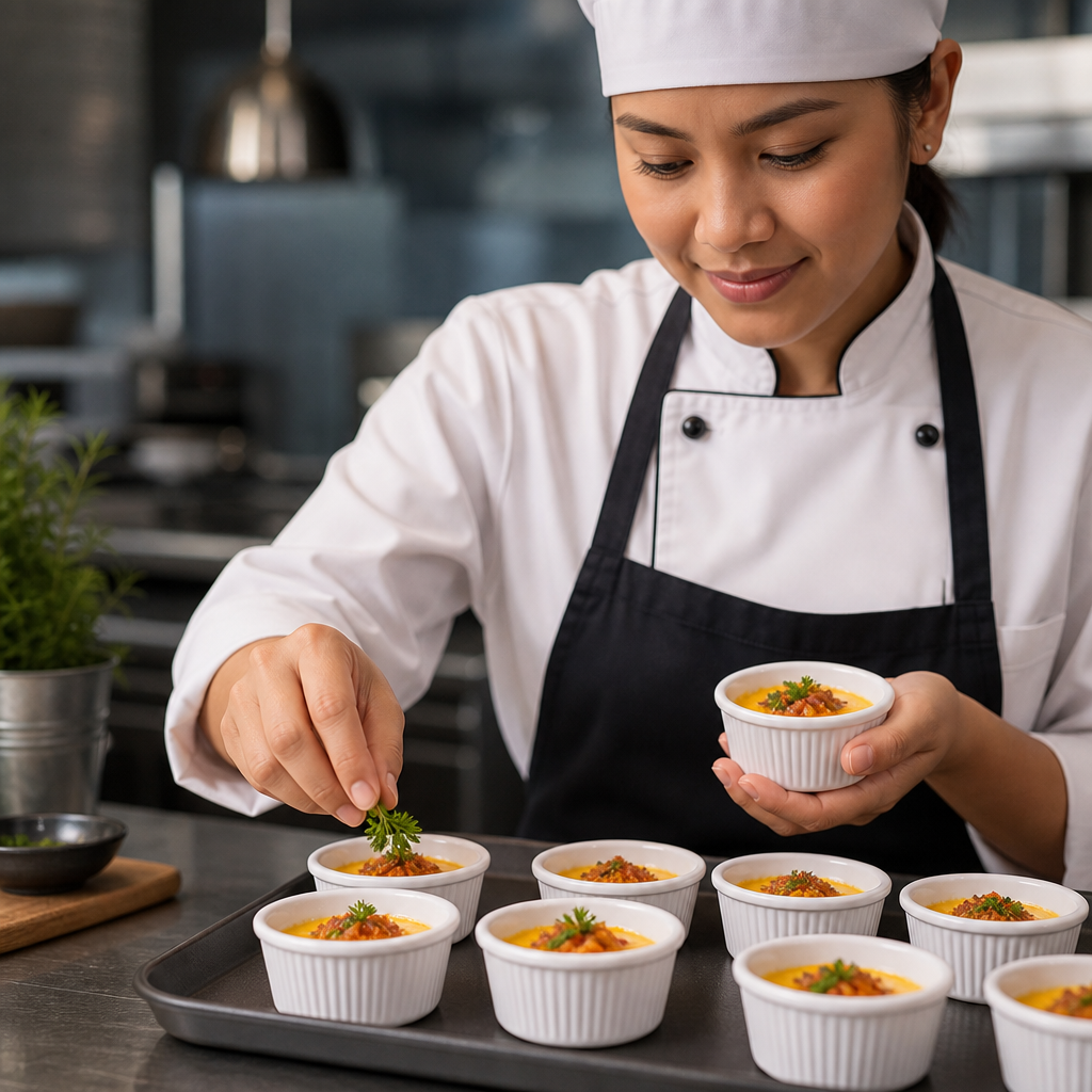 Fluted Ramekins 90ml Melamine for Food Service (Pack of 12)