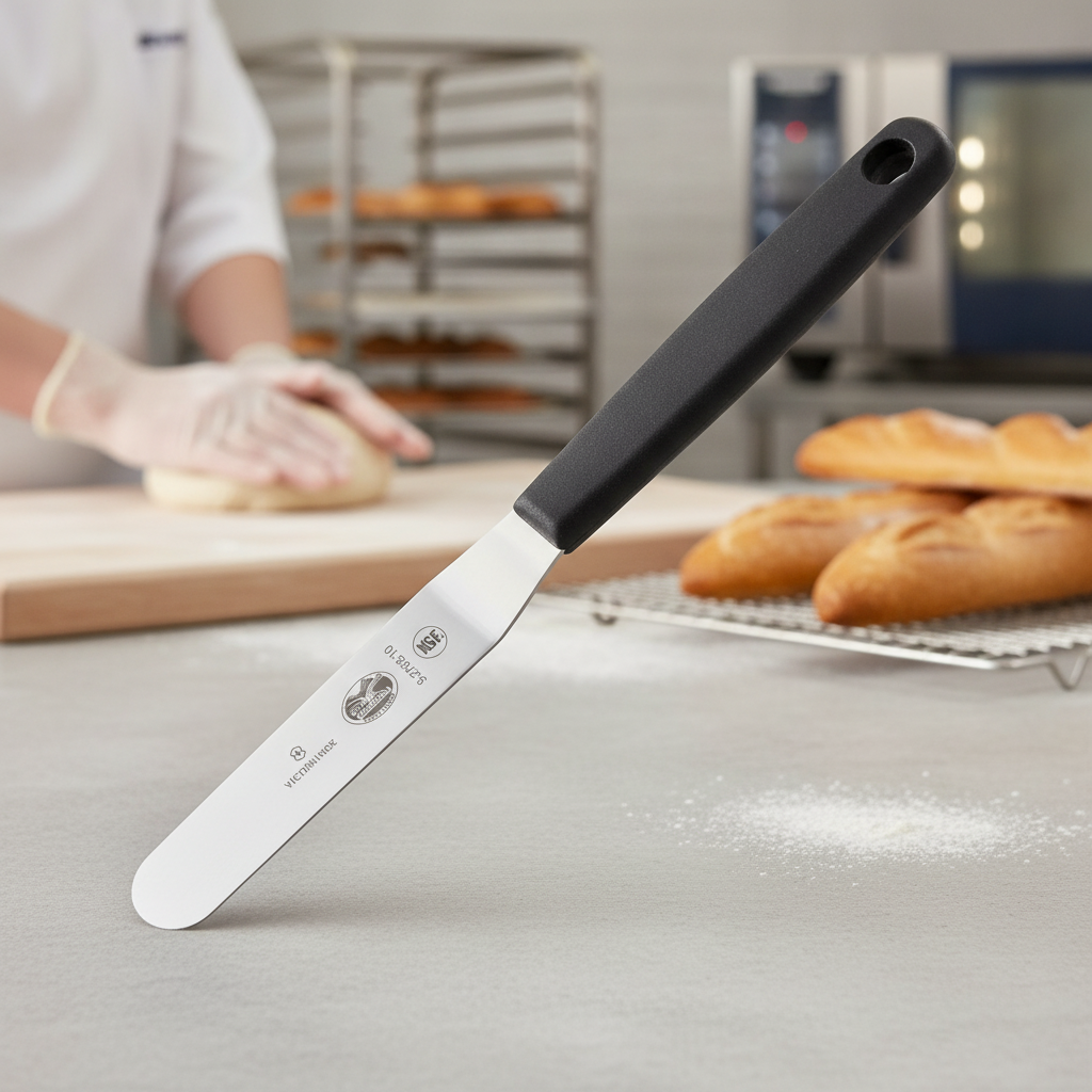 Stainless Steel Offset Blade Spatula 8cm for Bakeries