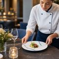 Coupe Plates 165mm Blue Vitrified Ceramic for Premium Dining (Pack of 12)