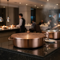 Stainless Steel Round Chafer 9.1Ltr for Buffet Presentations