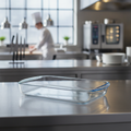 Glass Rectangular Roasting Dish 2.7L for Home & Office