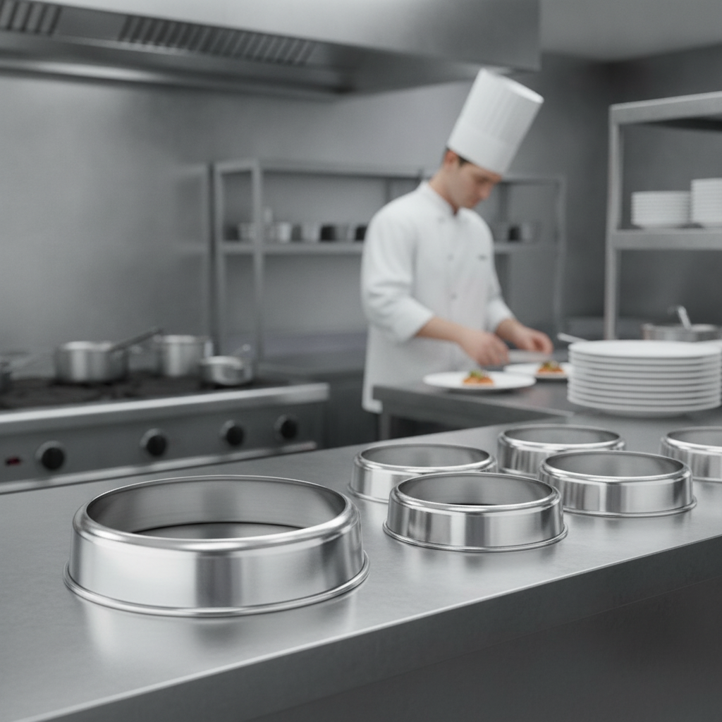 Aluminium Plate Ring 50mm for Space Saving in Kitchens