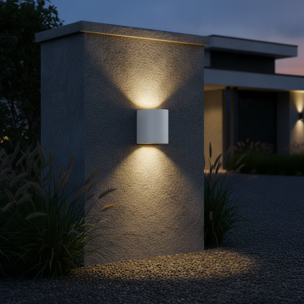 Aluminium Outdoor Wall Light for Driveways & Patios