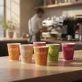Paper Double Wall Disposable Hot Cups 455ml for Cafés & Takeaways (Pack of 560)