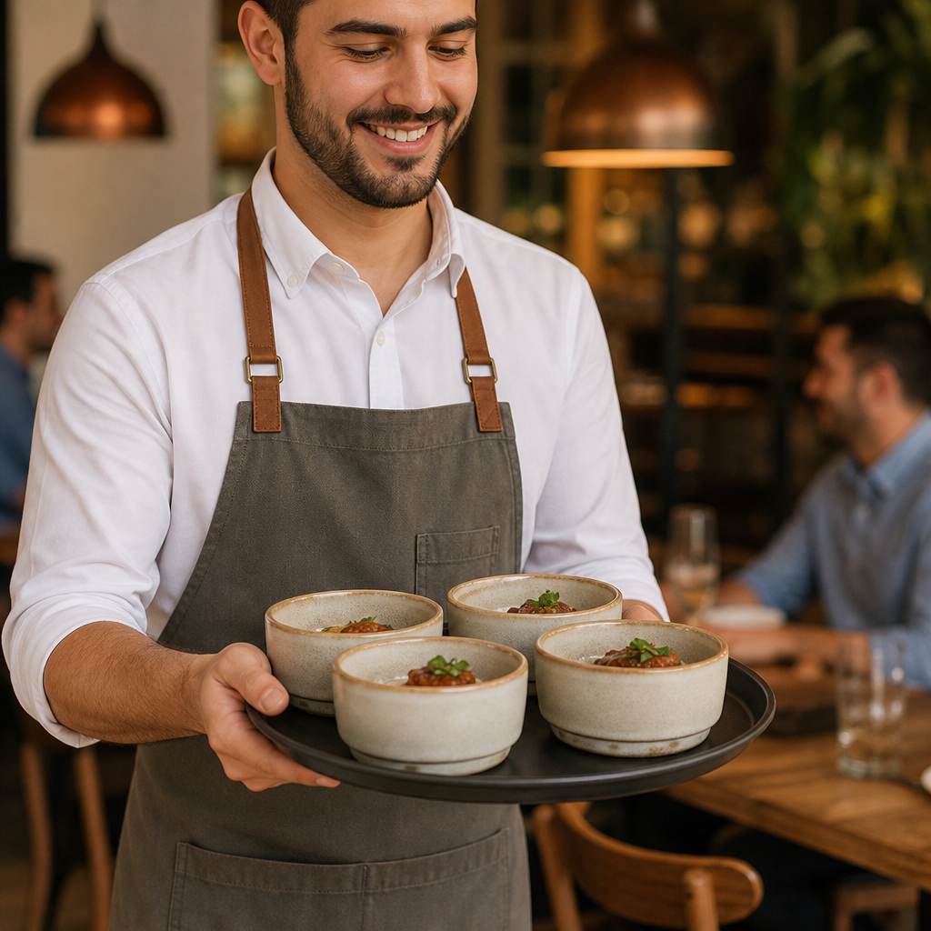Pier Stack Dishes Natural Polycarbonate for Casual Dining