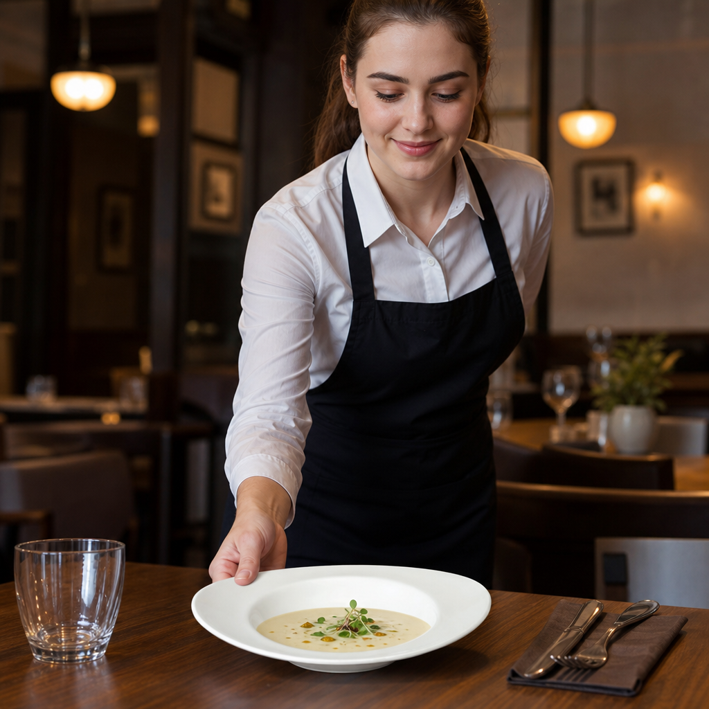 Oval Porcelain Soup Plates 230mm for Gastro Pubs & Restaurants