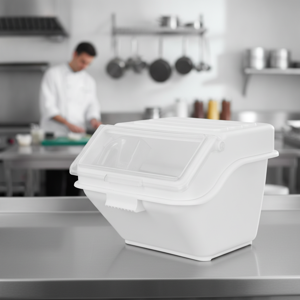 Polypropylene Ingredient Bin 38L for Busy Kitchens