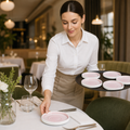 Saucers 155mm Porcelain for Stylish Table Settings (Pack of 6)