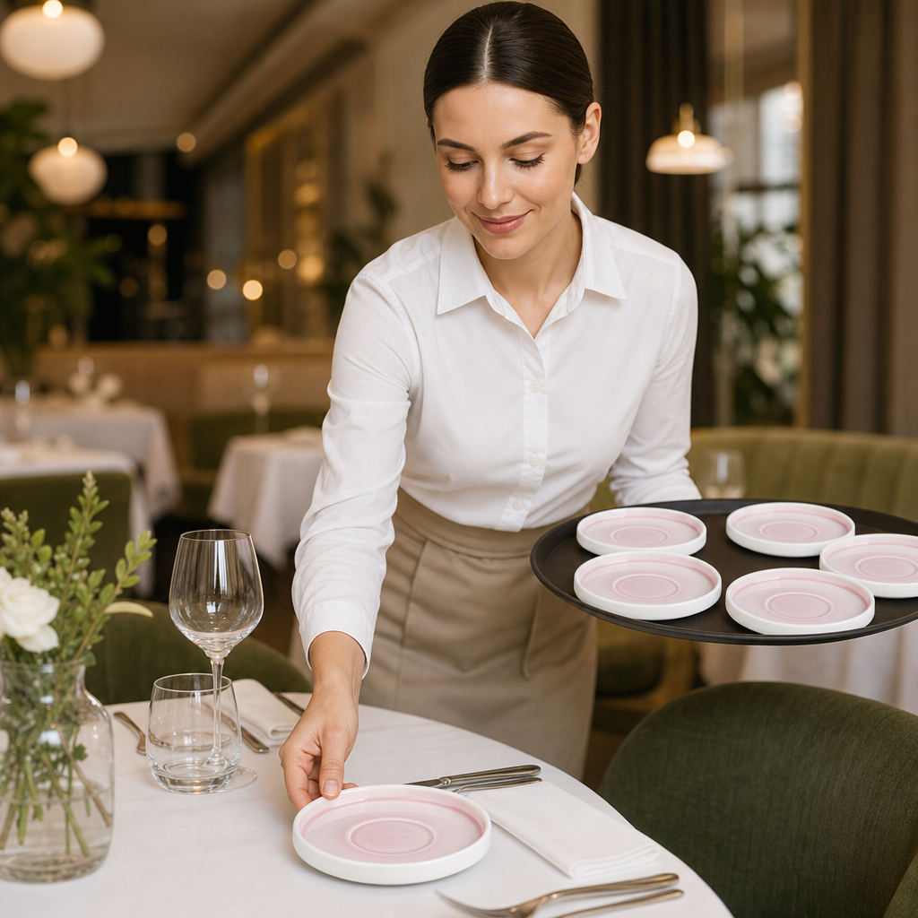 Saucers 155mm Porcelain for Stylish Table Settings (Pack of 6)
