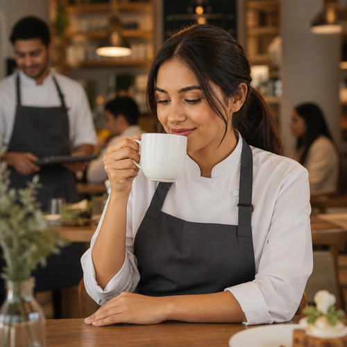 Alumina City Mugs 340ml Vitrified Ceramic for Cafés & Restaurants (Pack of 12)