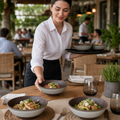 Bowls 137mm Melamine for Outdoor Dining (Pack of 6)