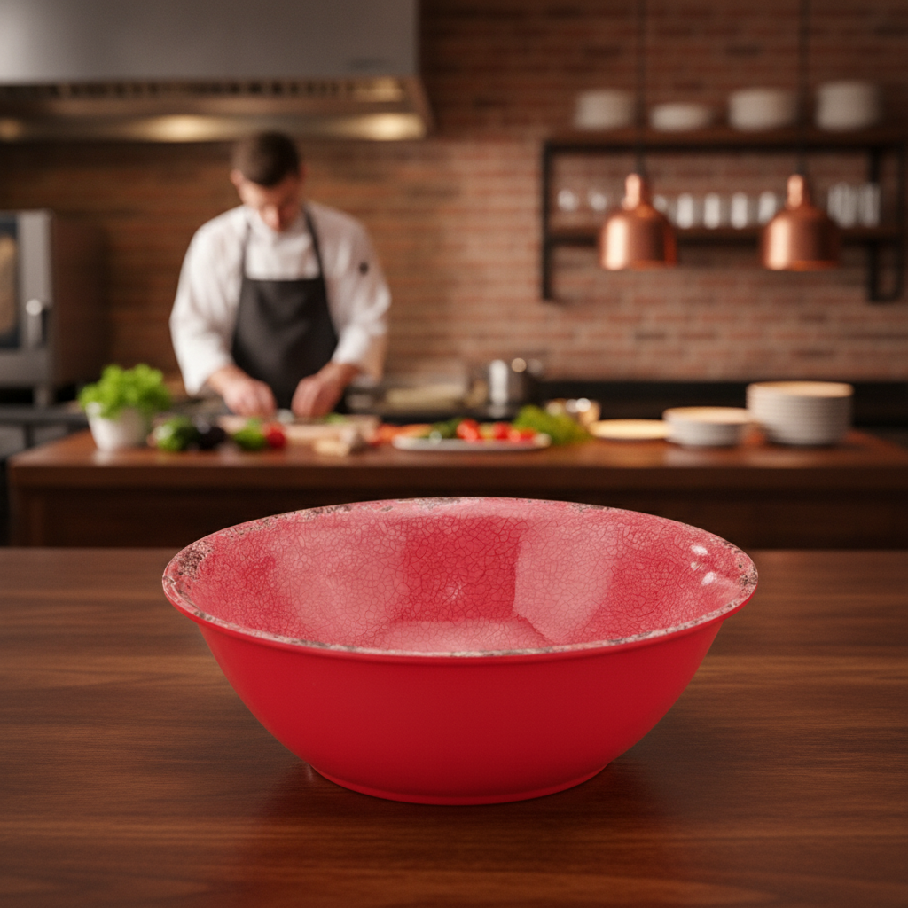 Melamine Bowl 1.3L for Presenting Culinary Creations
