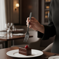 18/0 Stainless Steel Dessert Forks for Formal & Casual Dining (Pack of 12)