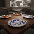 Melamine Round Plate 155mm for Restaurants & Catering