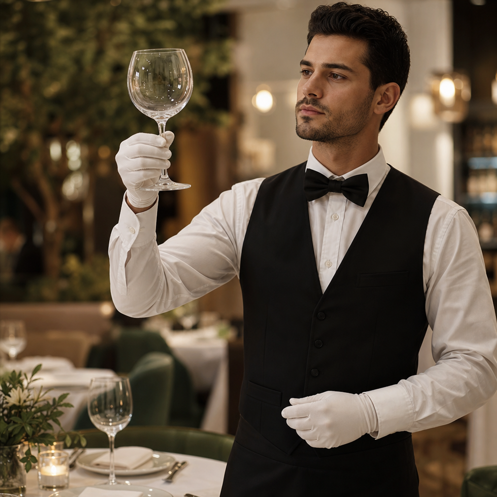 Crystal Glass Wine Glasses 350ml for Professional Use (Pack of 24)