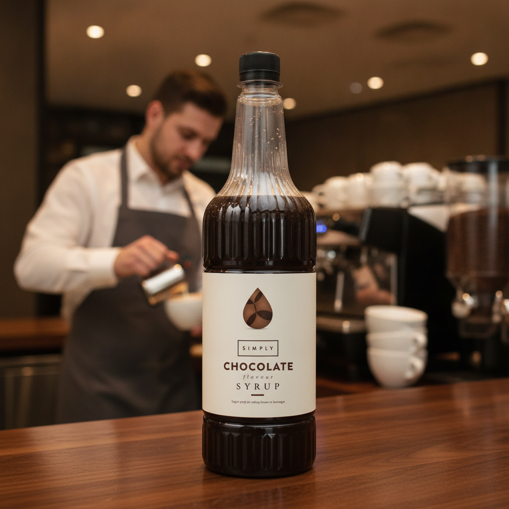 Chocolate Syrup 1L for Beverages & Desserts