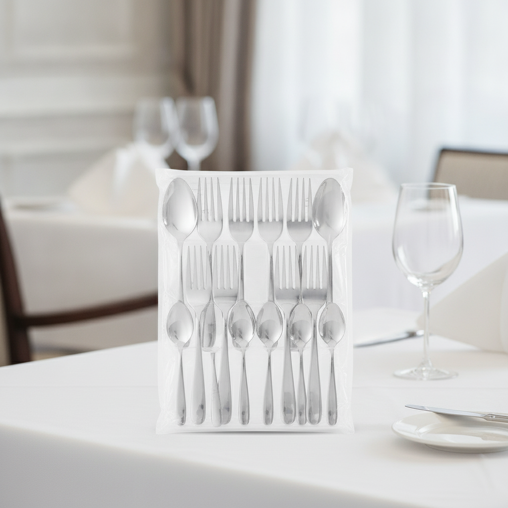 Stainless Steel Dessert Forks for Restaurants & Catering (Pack of 12)