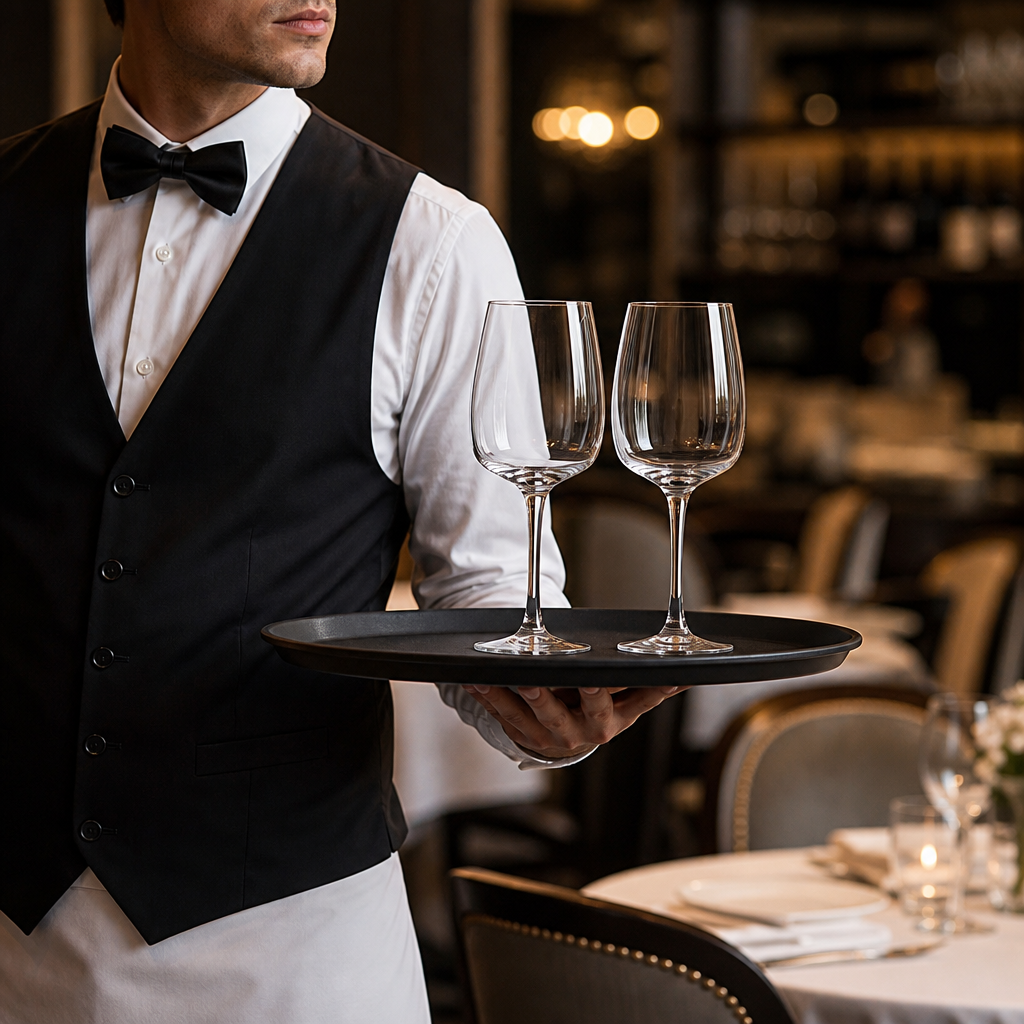 Soda Lime Clear Wine Glasses 240ml for Bars & Restaurants (Pack of 24)