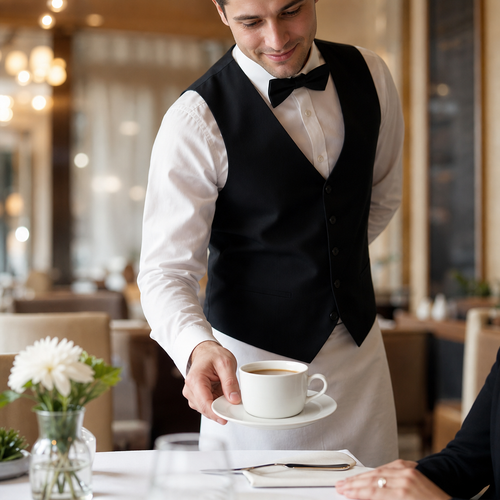 Beverage Saucers 155mm White Bone China for Dining (Pack of 6)