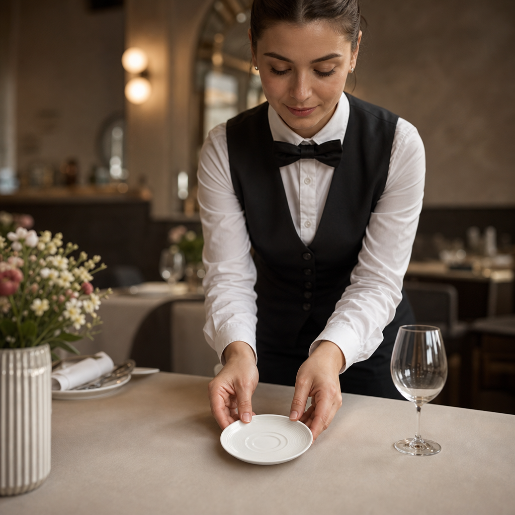 Saucers 117.5mm Porcelain for Dining Experience (Pack of 12)