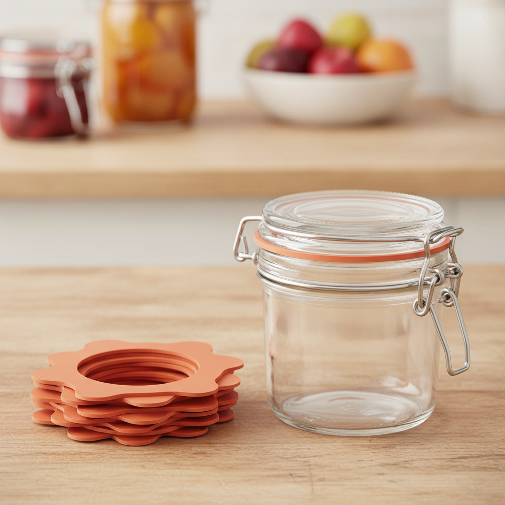 Rubber Washers for Weck Jars to Create Airtight Seal (Pack of 10)
