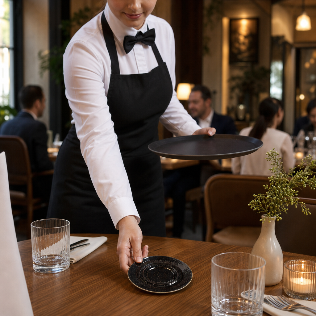Large Double-Well Saucers 145mm Porcelain for Restaurants (Pack of 36)