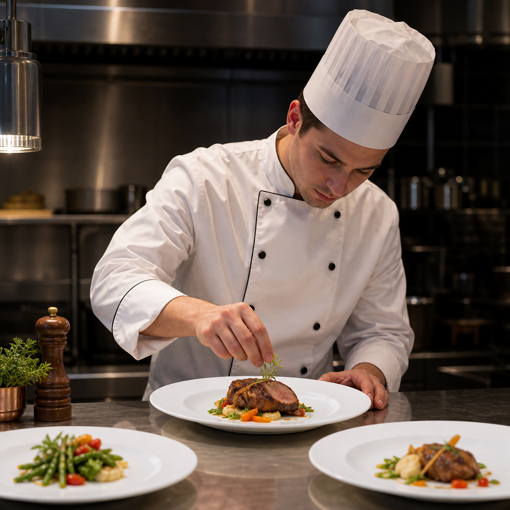 Plates 300mm Porcelain for Fine Dining (Pack of 12)