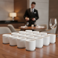 Porcelain Round Egg Cups 47mm for Fine Dining (Pack of 12)
