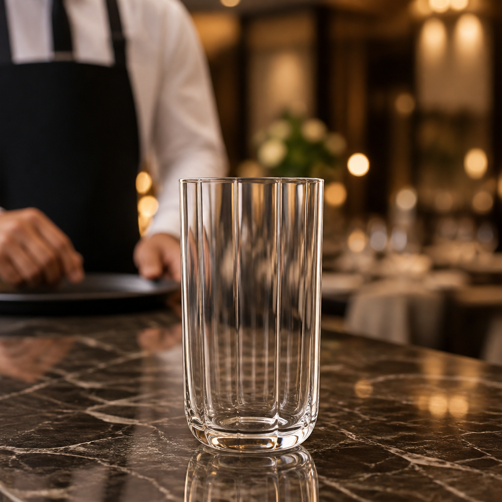 Premium Glass Hi-Ball Glasses 450ml for Entertaining (Pack of 24)