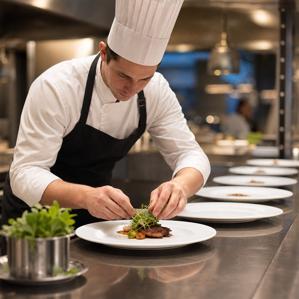 Classic Round Porcelain Plates 310mm for Catering Use (Pack of 12)