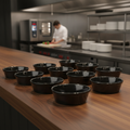 Porcelain Round Pie Dish 135mm for Catering & Hospitality (Pack of 12)