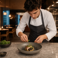Bowls Flint Grey Porcelain for Fine Dining (Pack of 6)